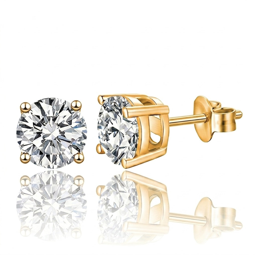 Veinci Classics CZ Stud Earrings