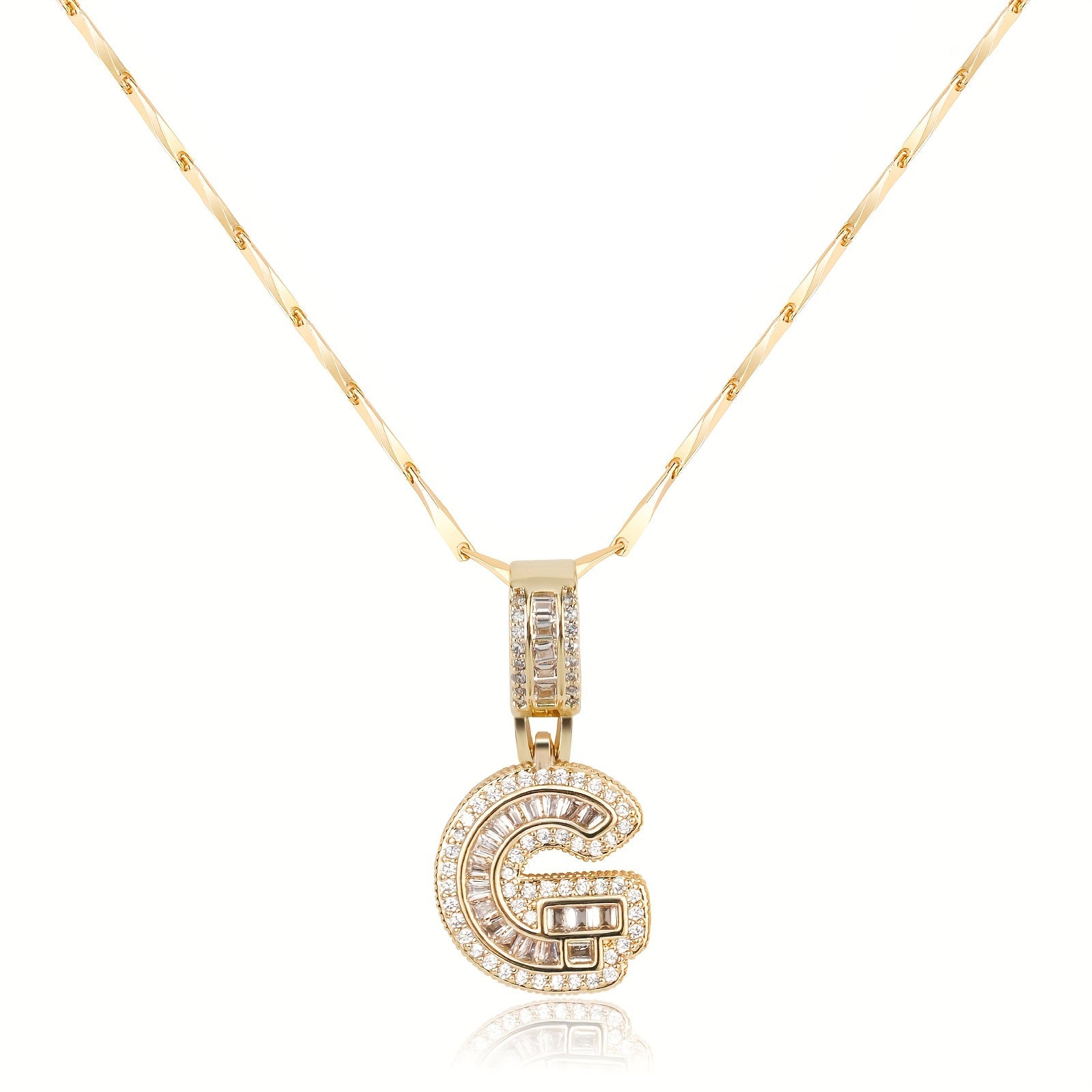 Bold Initial Necklace