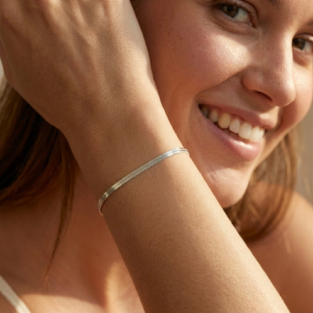 Veinci Classics Herringbone Bracelet