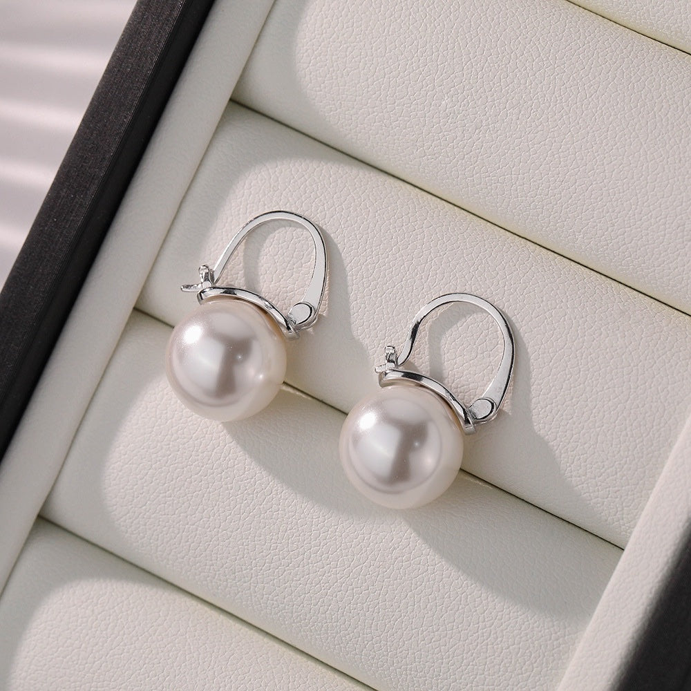 Elegant Pearl Drop Earrings