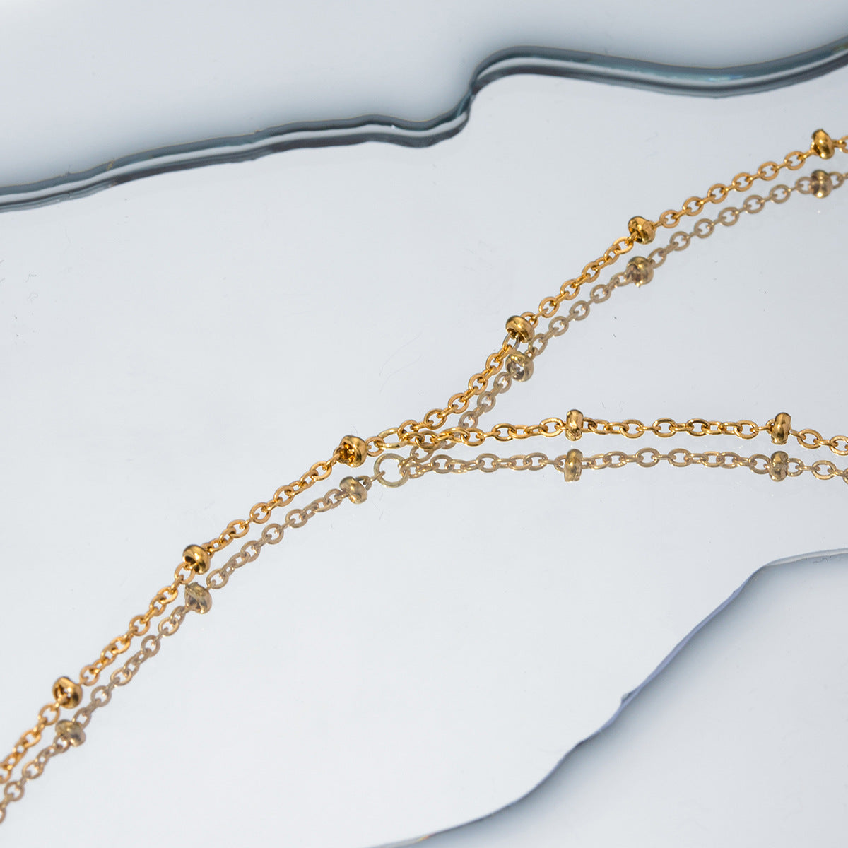 Dainty Satellite Hand Chain