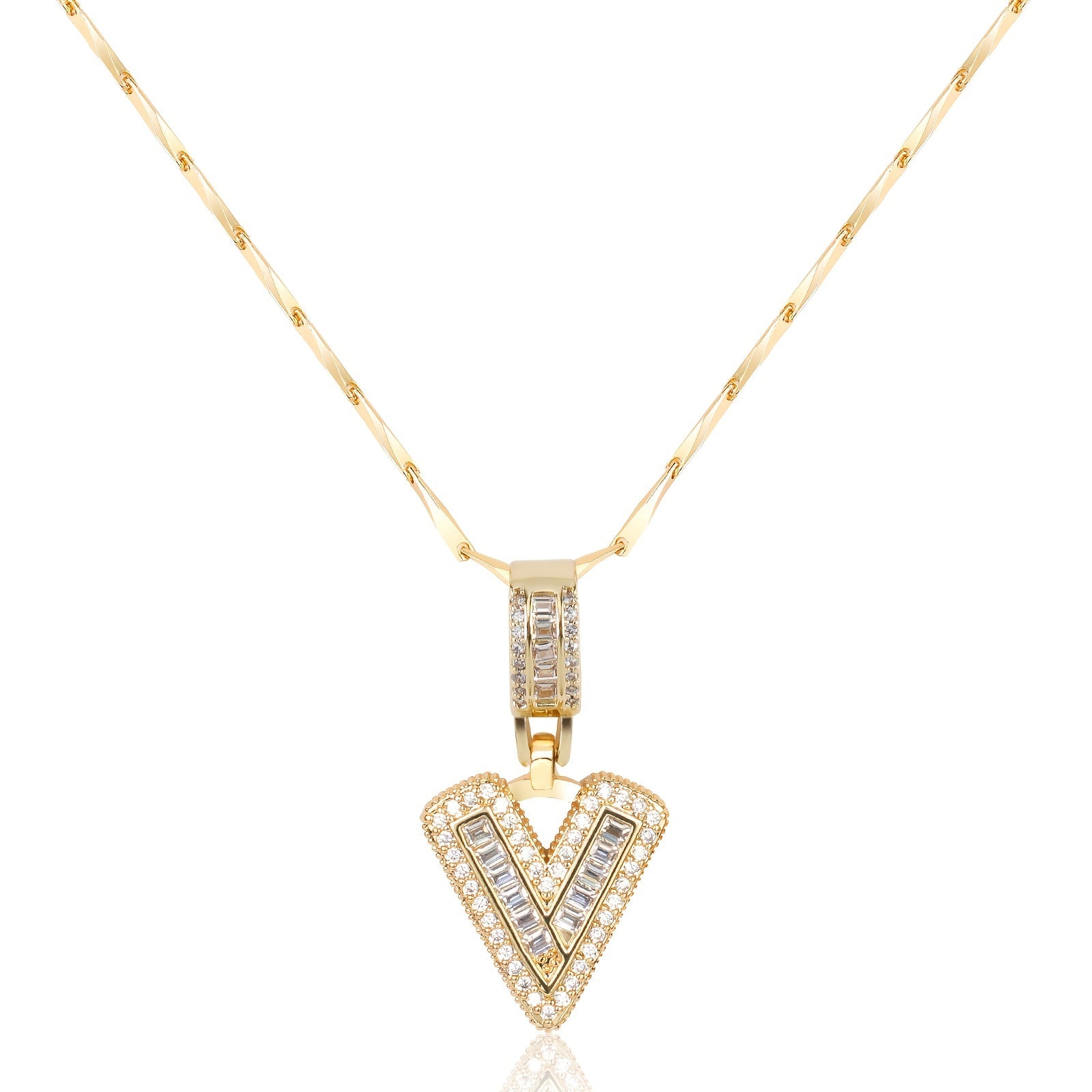 Bold Initial Necklace