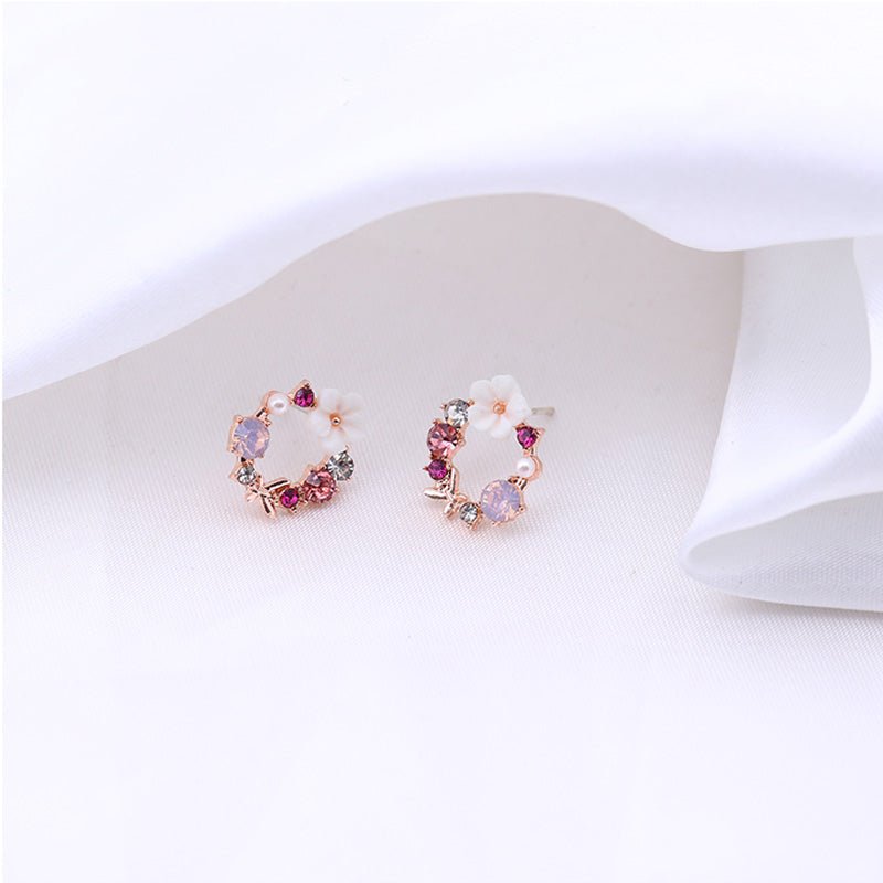 Dainty Pink Boutique Earrings