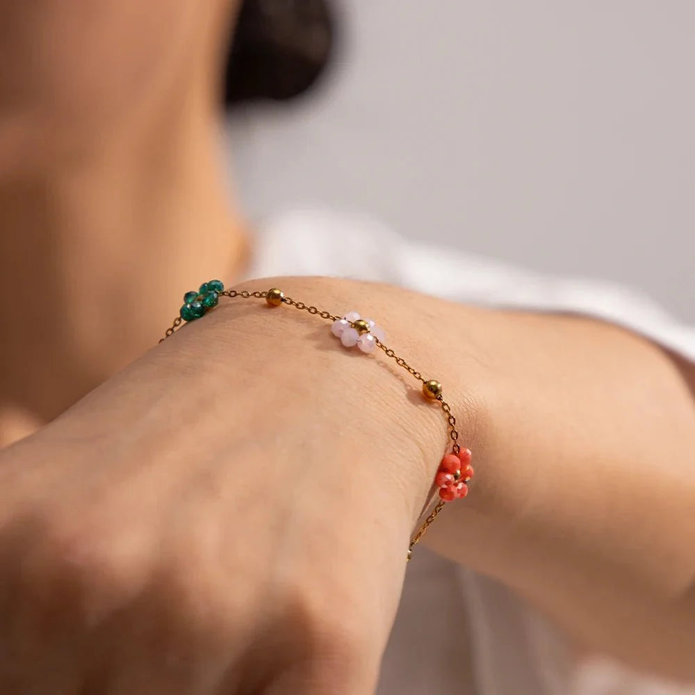 Dainty Spring Floral Jewelry Collection