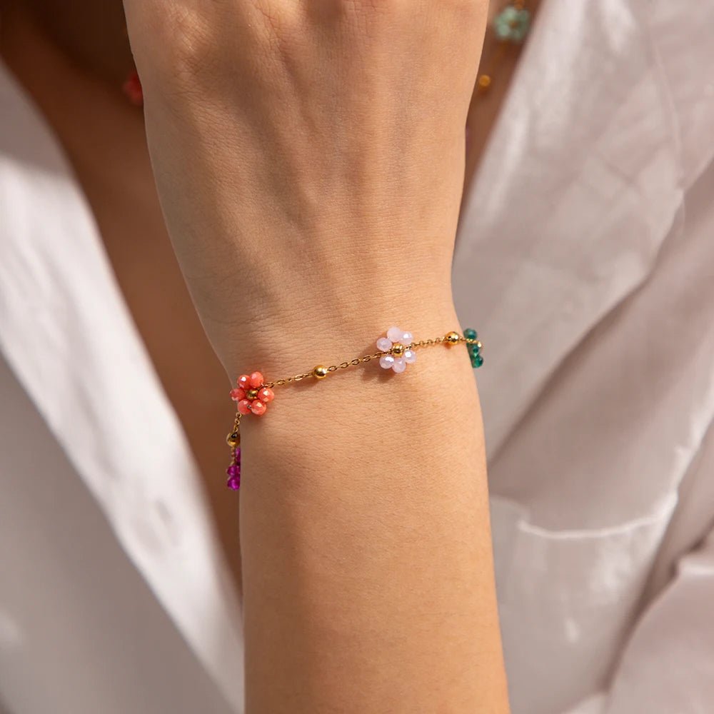 Dainty Spring Floral Jewelry Collection