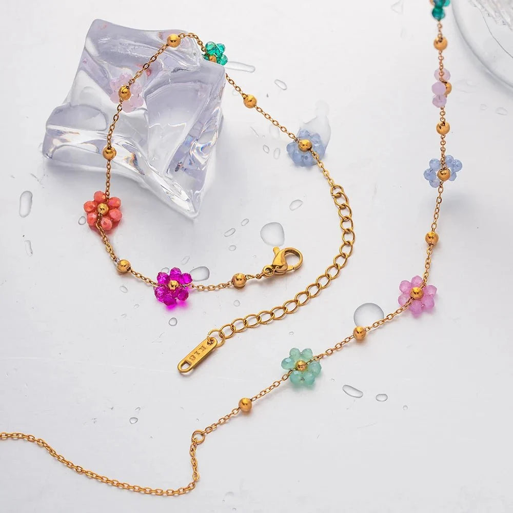 Dainty Spring Floral Jewelry Collection