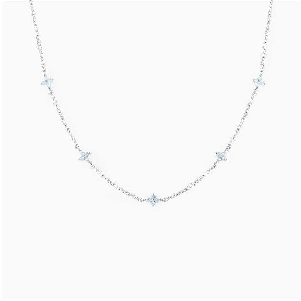 Dainty Tiny Flowers Necklace