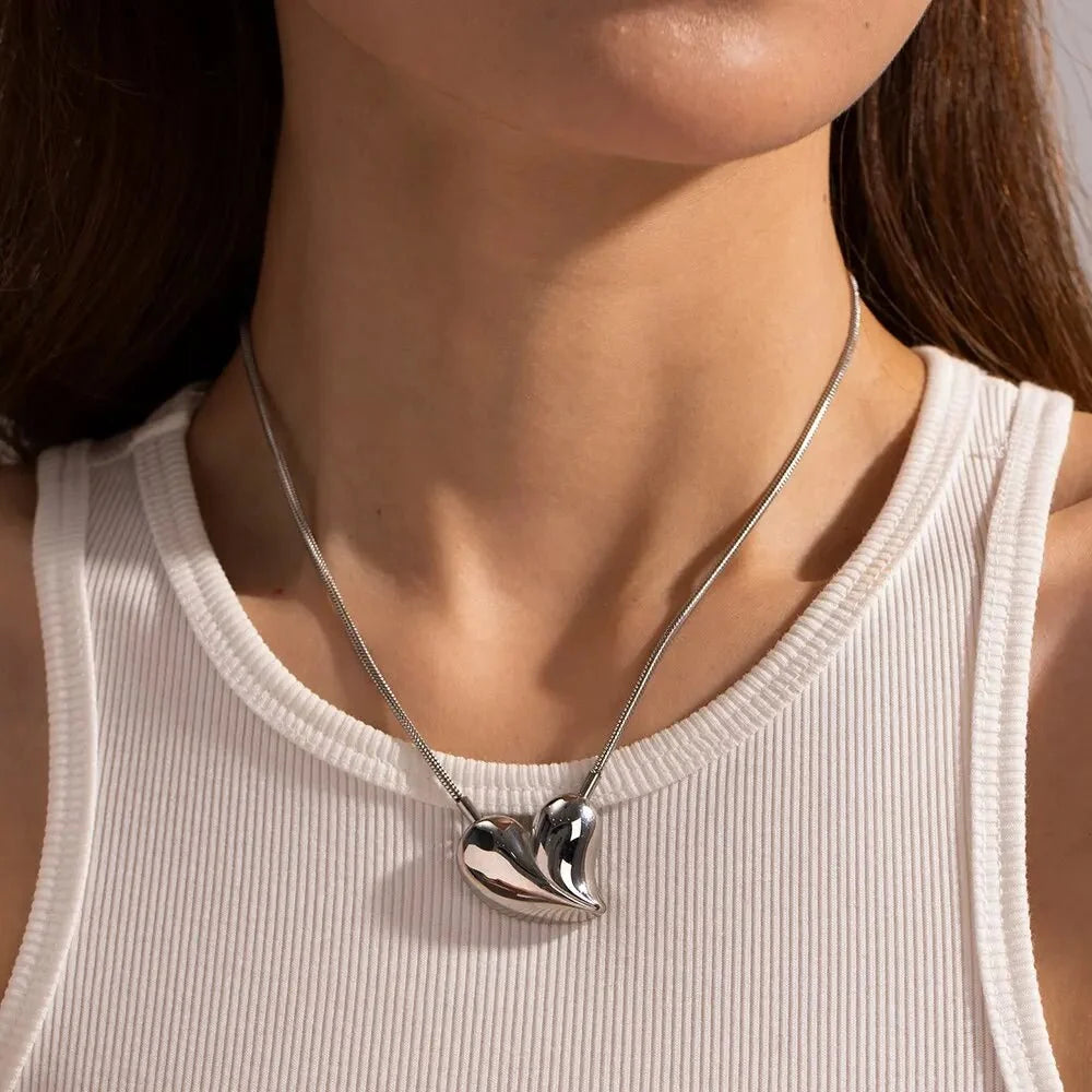 Romantic Love Heart Necklace