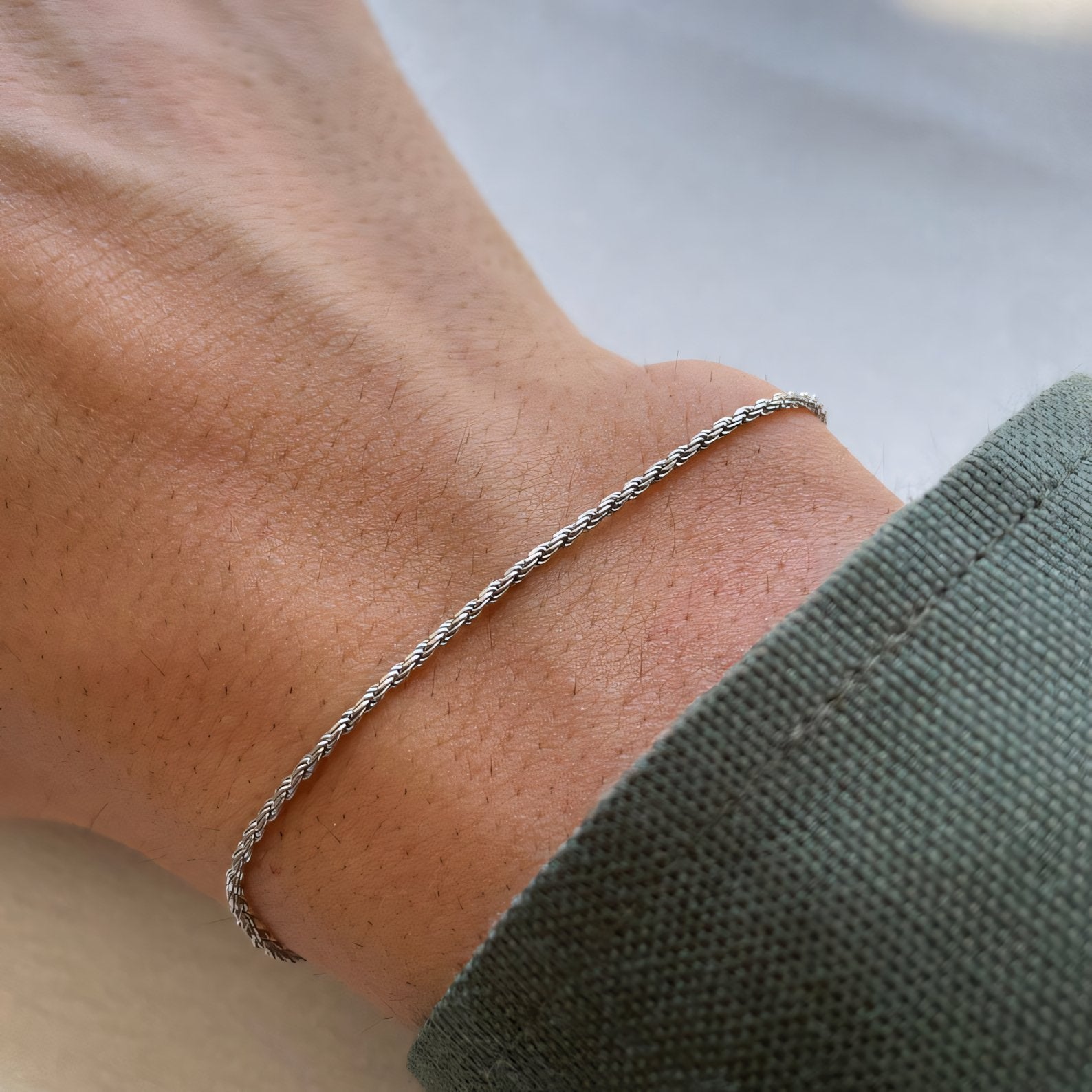 Romantic Rope Chain Couples Bracelets Set