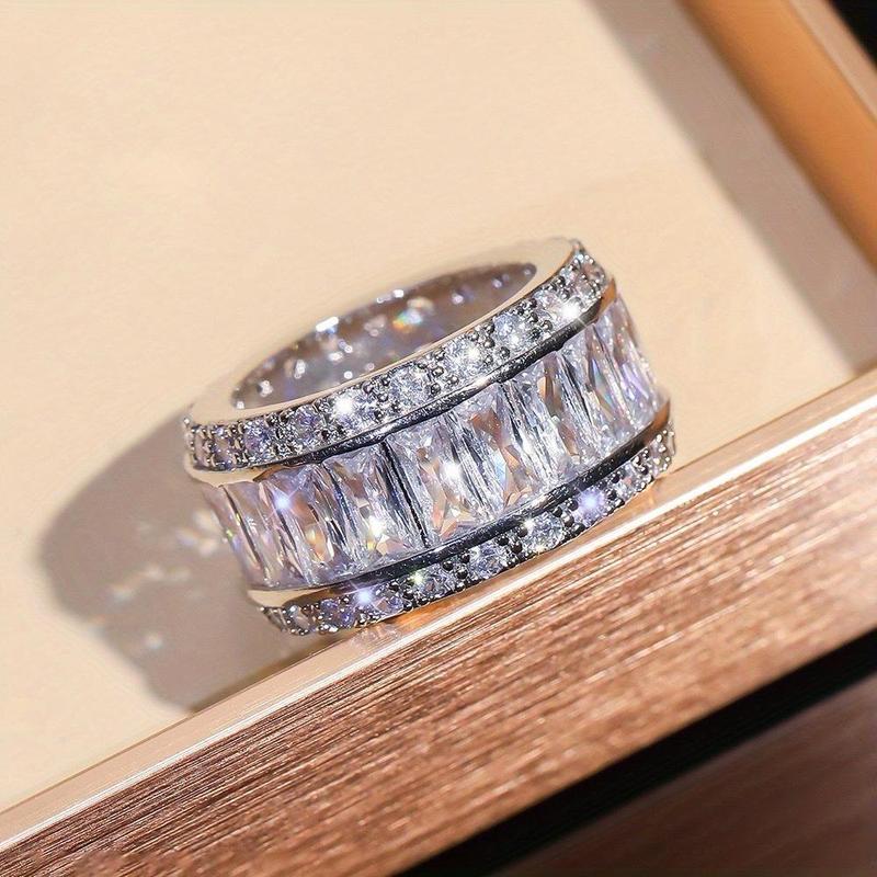 Elegant Baguette Cut Ring