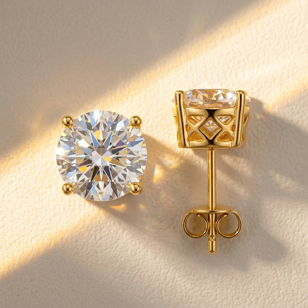 Veinci Classics CZ Stud Earrings