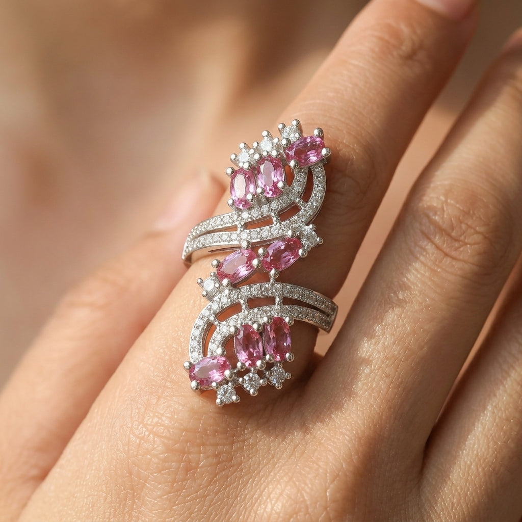 Bold Amethyst Elegant Ring