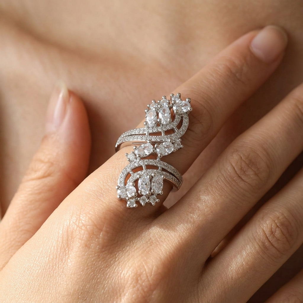 Bold Amethyst Elegant Ring