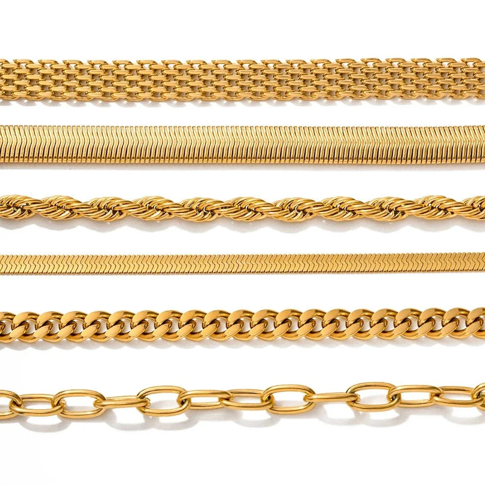 Classy Gold Mix & Match Bracelets