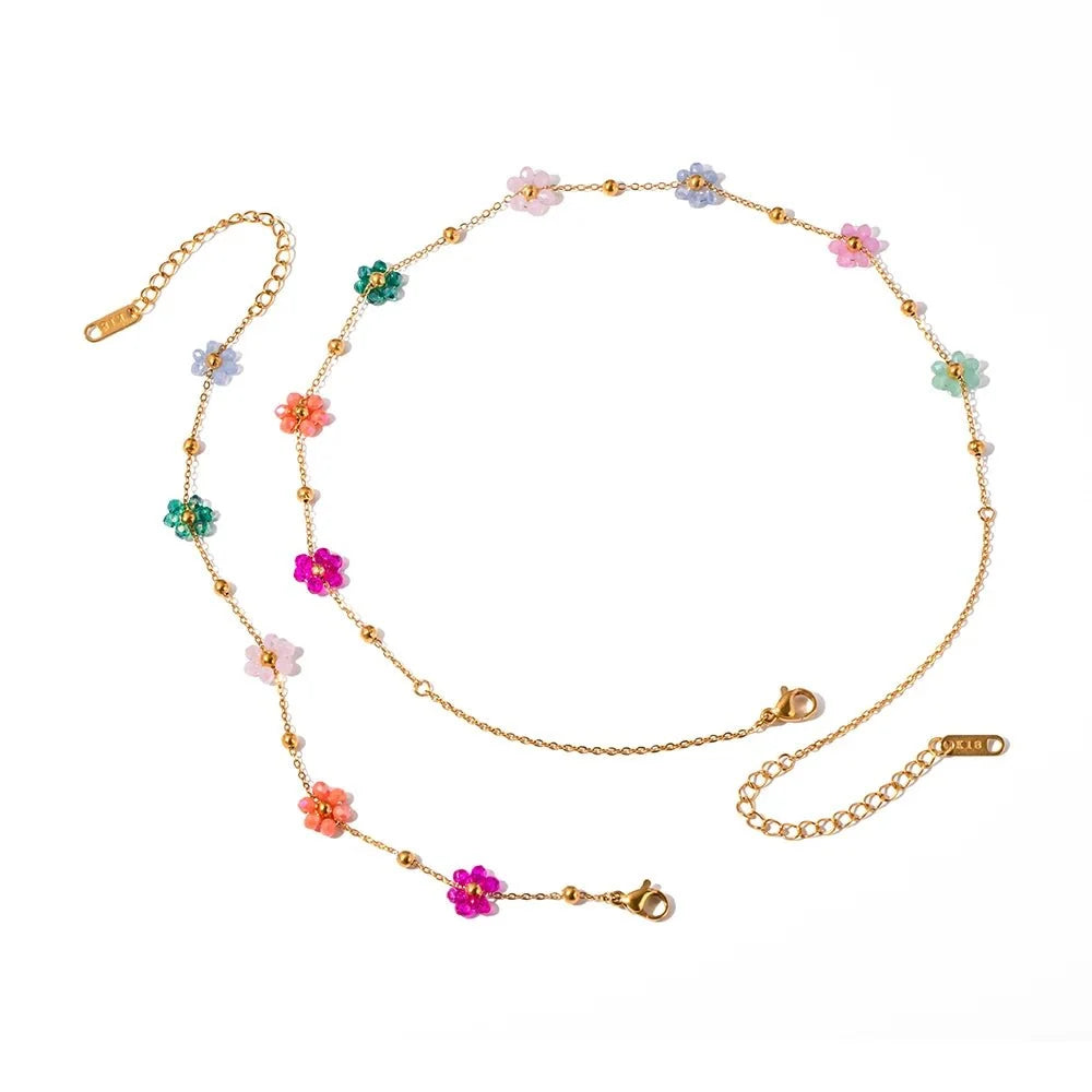 Dainty Spring Floral Jewelry Collection