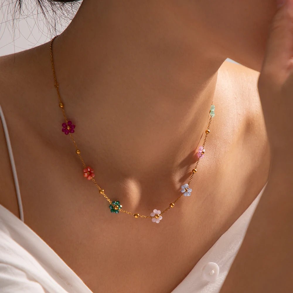Dainty Spring Floral Jewelry Collection