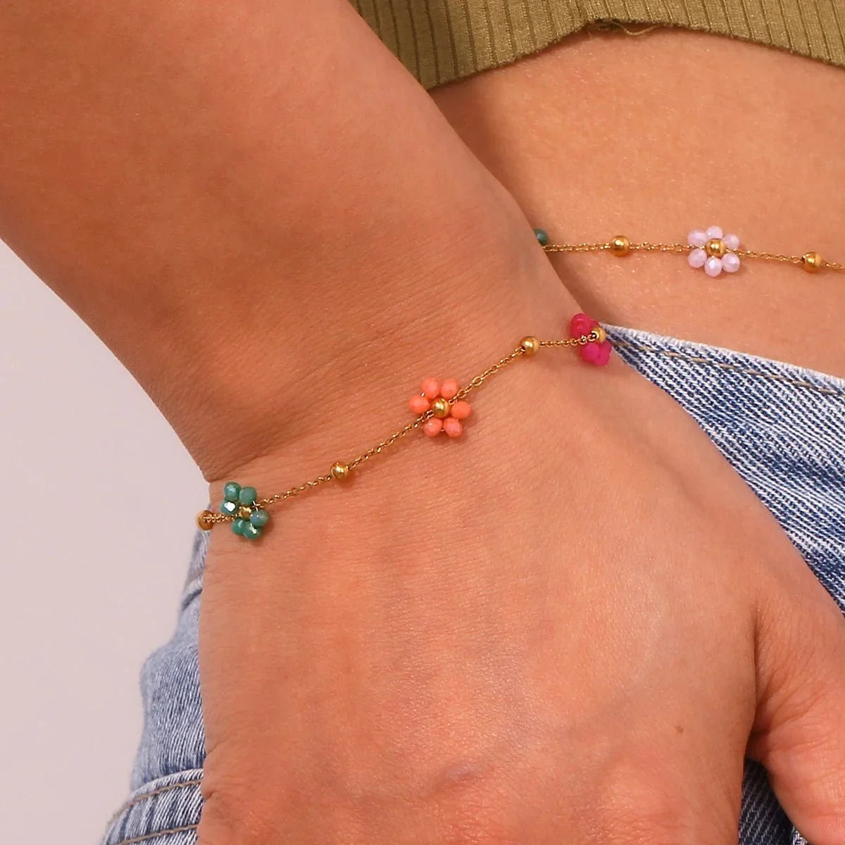Dainty Spring Floral Jewelry Collection
