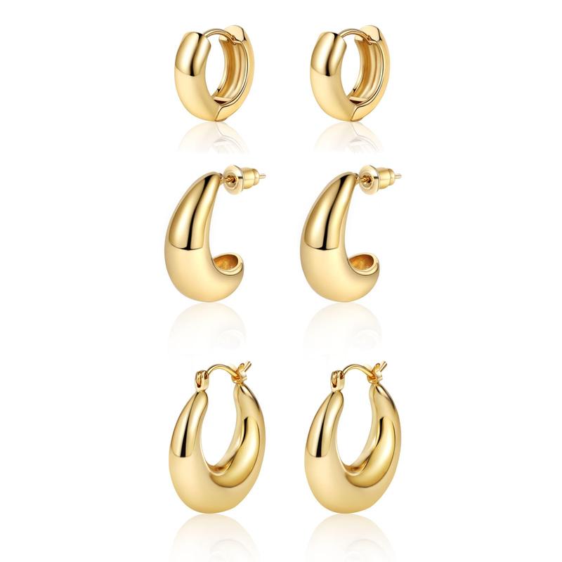 3pc Elegant Earrings Sets