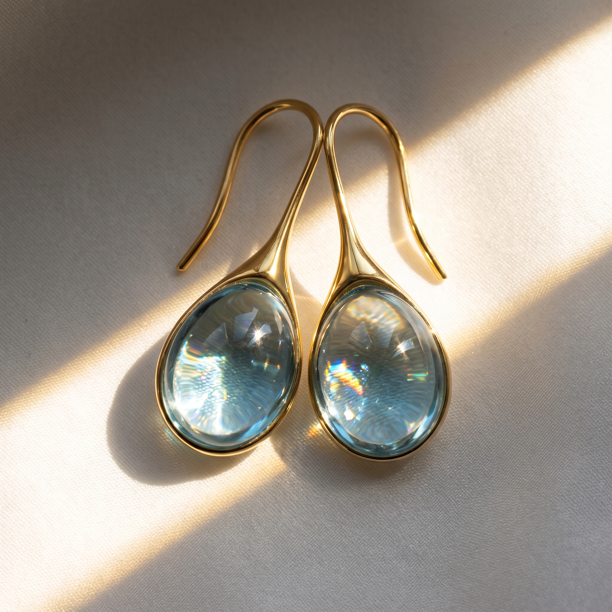Dainty Waterdrop Dangle Earrings
